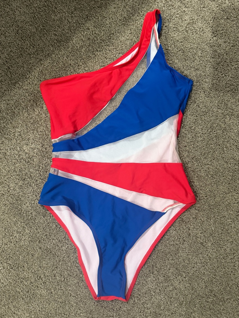 Red white & blue swimwear